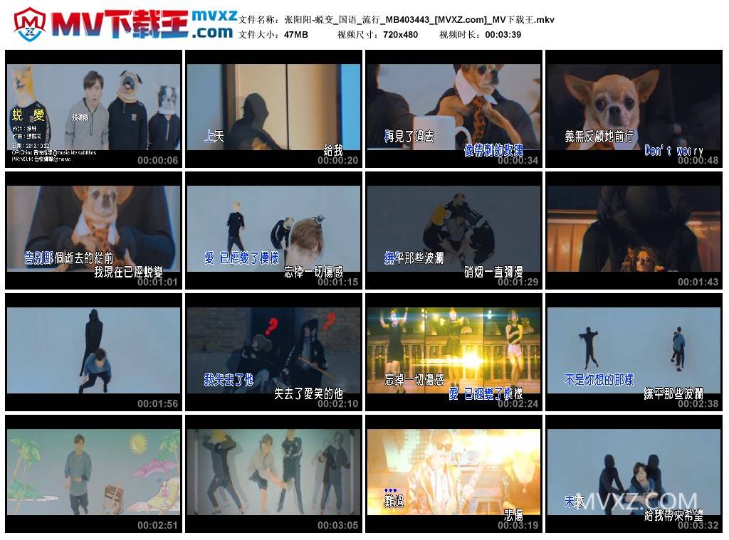 张阳阳-蜕变_国语_流行_MB403443